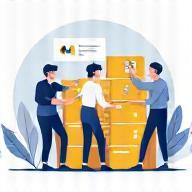 Team executing a plan