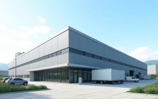 Manufacturing facility exterior